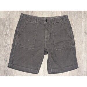 Outerknown Seventyseven Cord Utility Shorts Mens 30 Brown Organic Cotton 8"